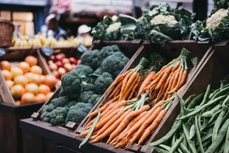 Vegetable market