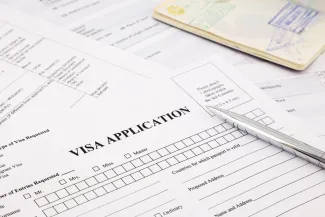 Visa application