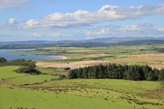 Scottish farming land