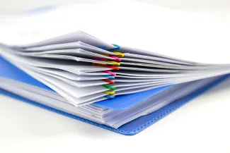 Stack of documents