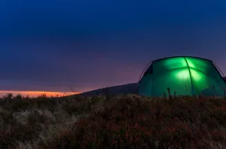 Wild camping