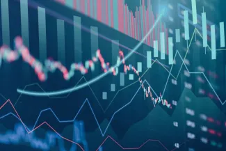 shares graph