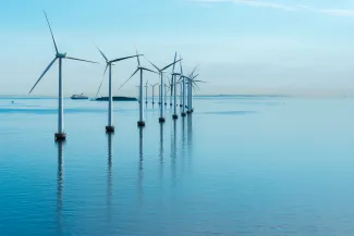 offshore wind turbines