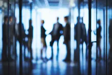 People in an office