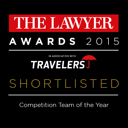 Shepherd and Wedderburn in Competition Team of the Year Shortlist