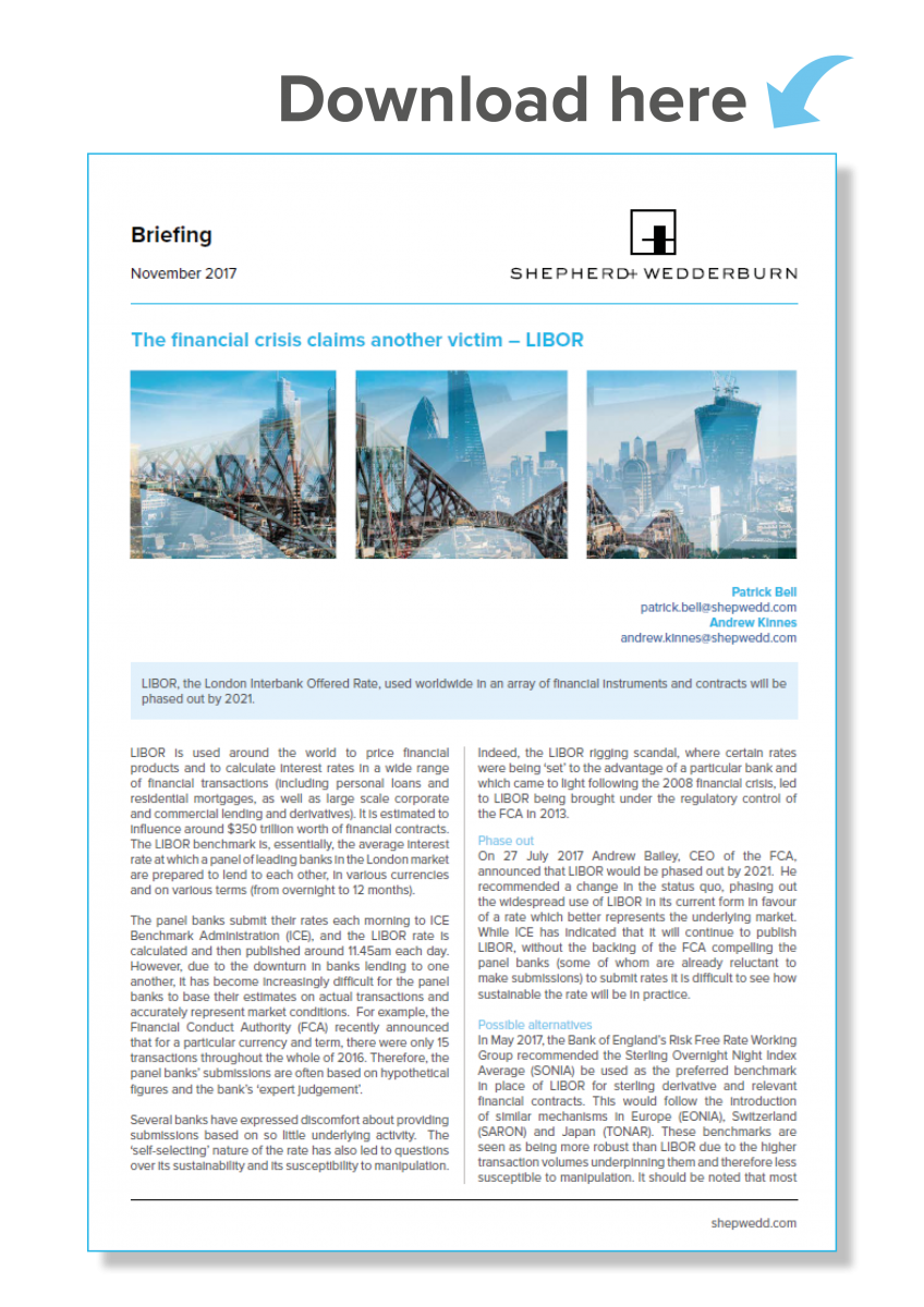 The financial crisis claims another victim – LIBOR