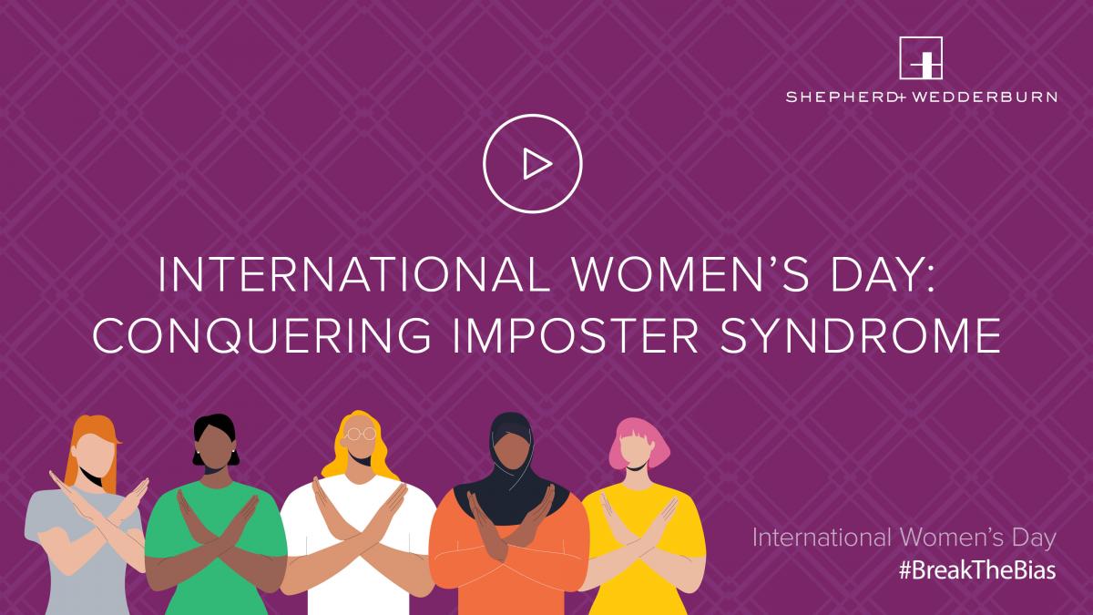 International Women’s Day: Exploring imposter syndrome in the legal profession