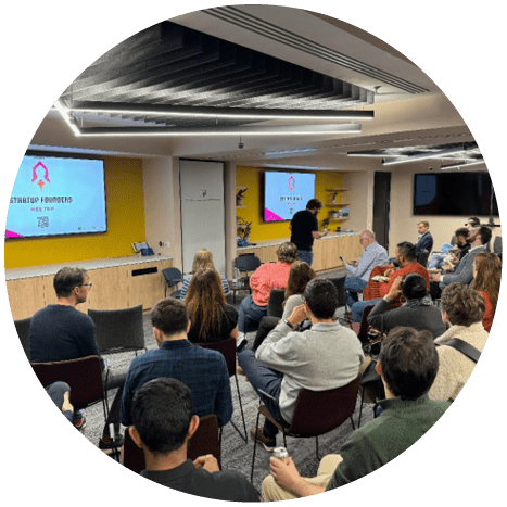 Start up founders meet up