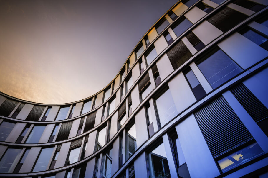 modern office building