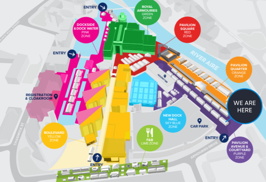 Pavilion map