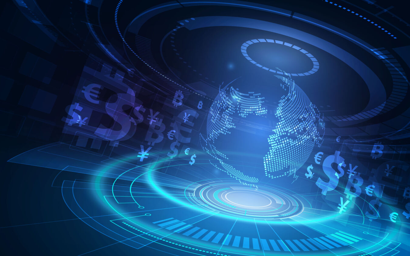 Digital currency graphic