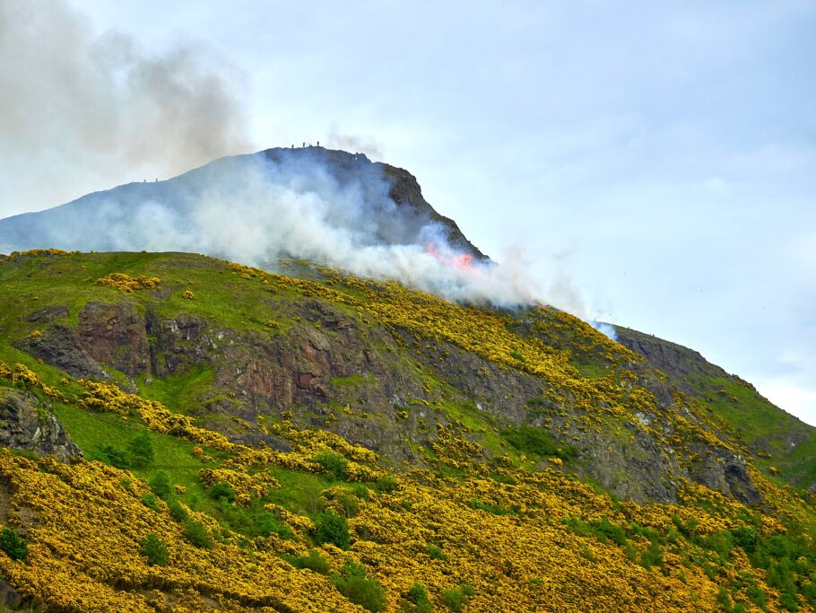 Scottish wildfire