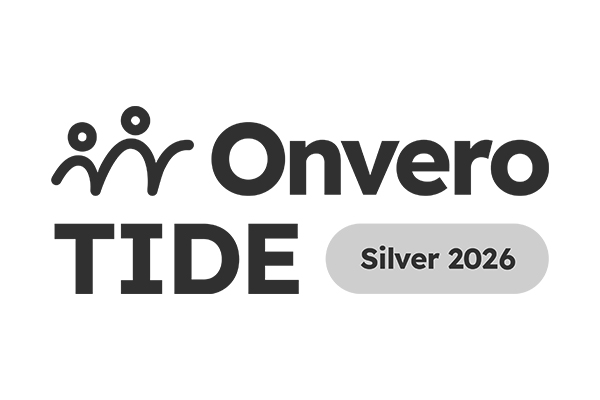 Onvero TIDE logo Silver 2026